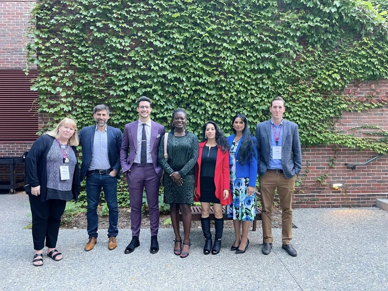 Panelists at the Harvard science and risk communication event