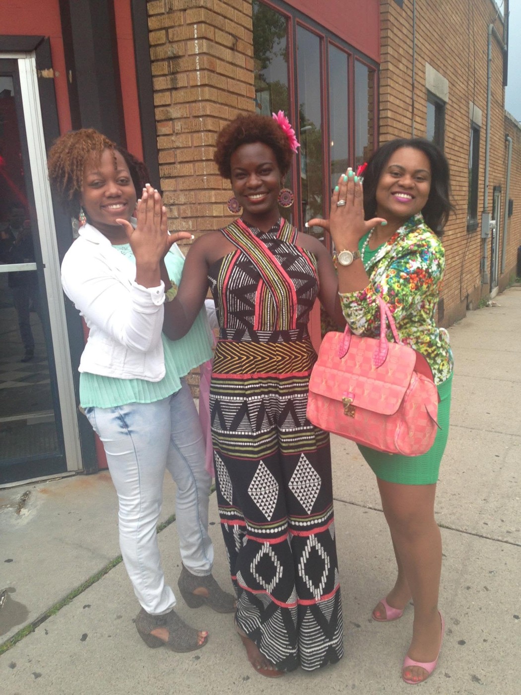 me and my AKA sorority sisters