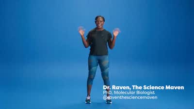 Dr. Raven Baxter in the Brooks Running campaign