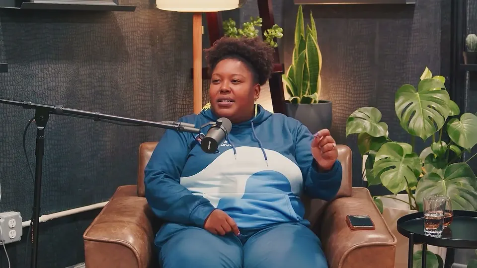 Dr. Tiara Moore in the studio, episode 3
