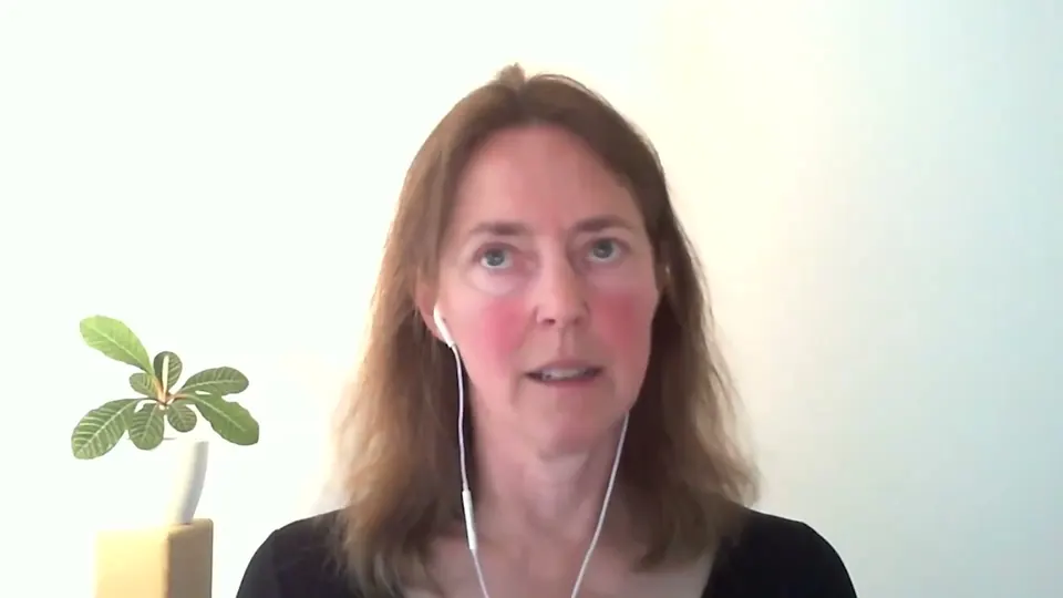 Dr. Olivia Judson recording episode 9