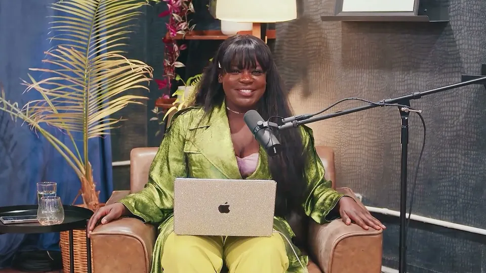 Dr. Raven Baxter in the studio